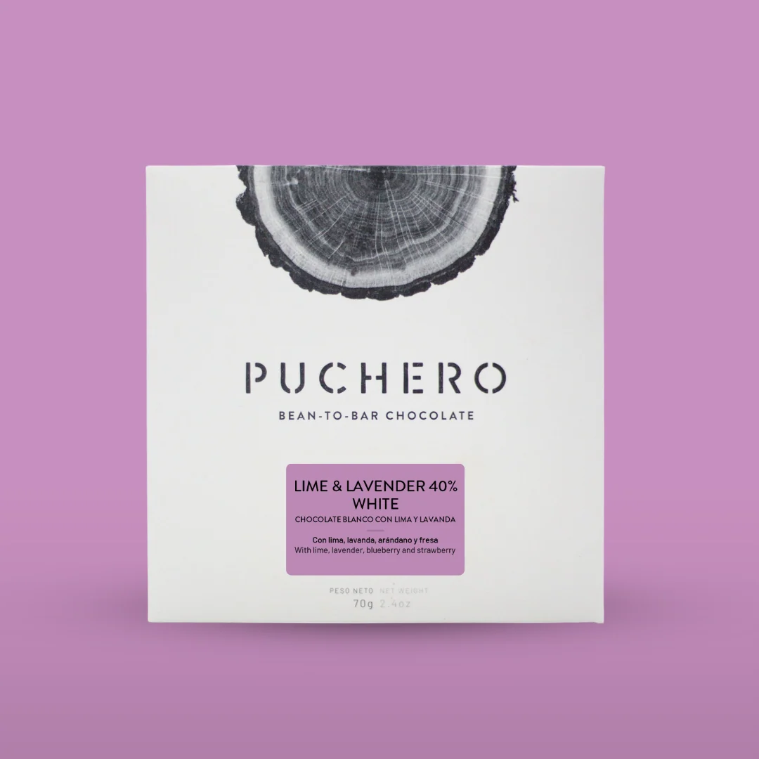 Chocolate Puchero - Lime & Lavender 40% - Imagen 6