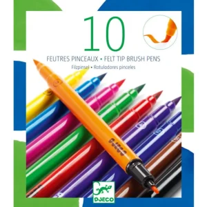 10 Rotuladores pincel clásico