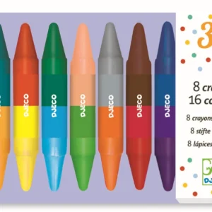 Ceras dobles (8 colores) - Djeco