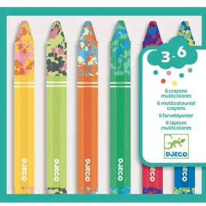 6 Lápices multicolores