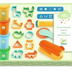 Set plastilina 4 colores con accesorios - Djeco