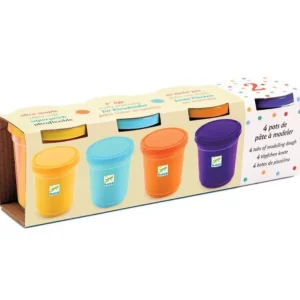 Plastilina 4 colores naturaleza - Djeco