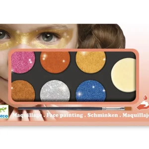 Paleta maquillaje colores metalizados – Djeco
