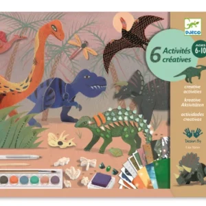 Cofre multiactividades El mundo de los dinosaurios