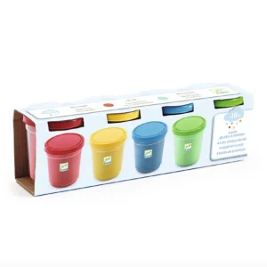 4 botes plastilina