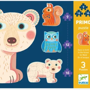 Puzzle evolutivo En el bosque - Djeco