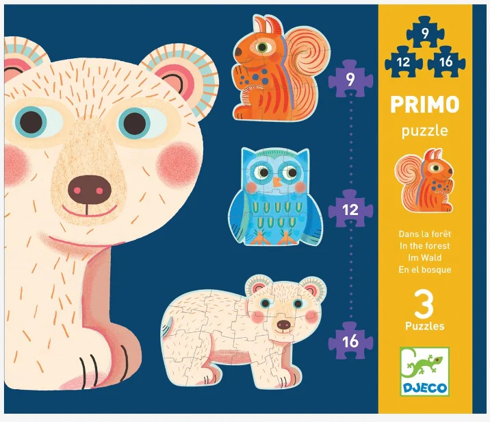 Puzzle evolutivo En el bosque - Djeco - Imagen 2