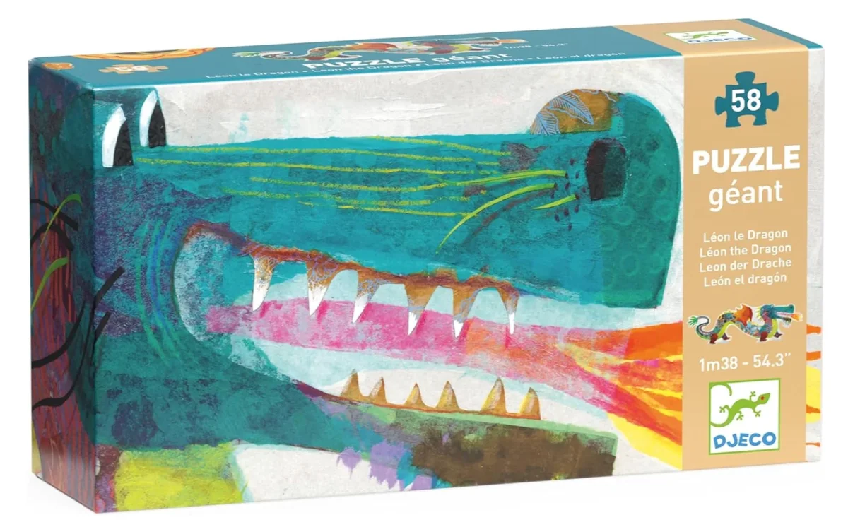 Puzzle Gigante El Dragón - Djeco - Imagen 2