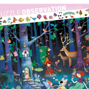 Puzzle Observación Bosque Encantado - Djeco