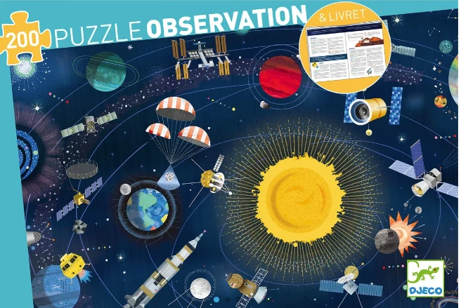 Puzzle Observación El Espacio - Djeco - Imagen 2