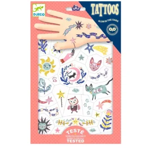 Tatuajes fluorescentes Dulces Sueños - Djeco