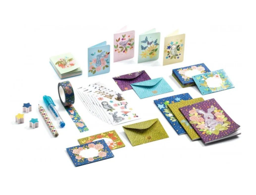 Pequeña Caja de Papeleria Élodie - Djeco - Imagen 3