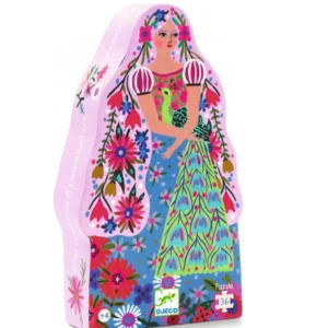Puzzle silueta La princesa y el pavo - Djeco