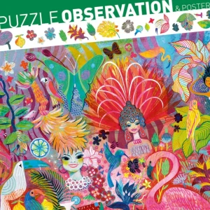 Puzzle observación Carnaval Río - Djeco