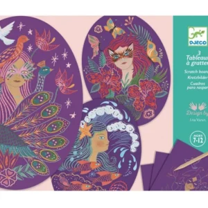 Cuadros para rascar Ninfas - Djeco
