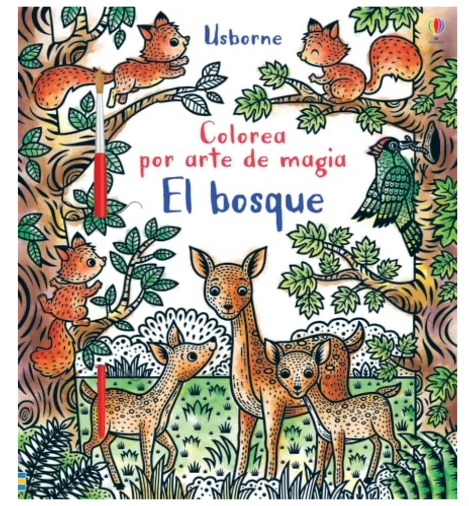 El bosque (Colorea por arte de magia) - Imagen 2