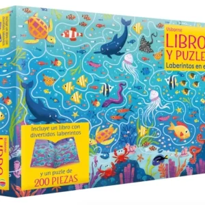 Libro y Puzzle: Laberintos en el mar