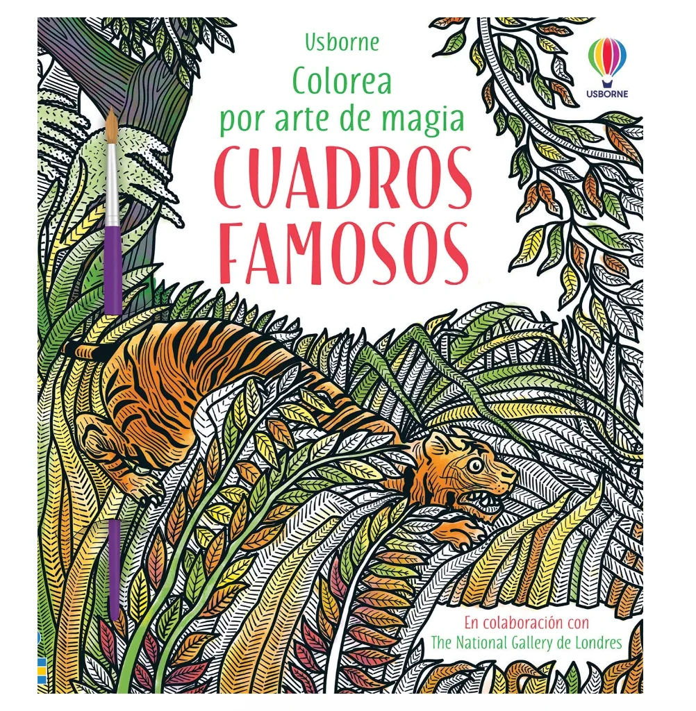 Cuadros famosos (Colorea por arte de magia) - Imagen 2