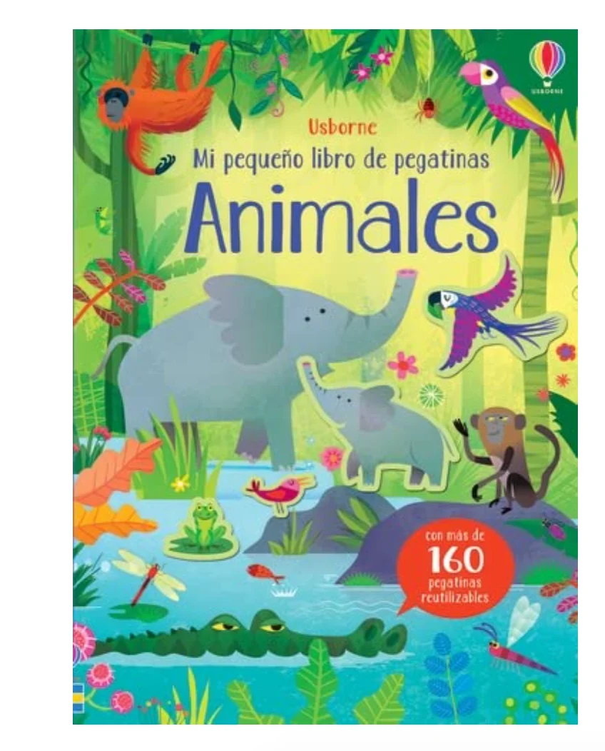 Mi pequeño libro de pegatinas - Animales - Imagen 2