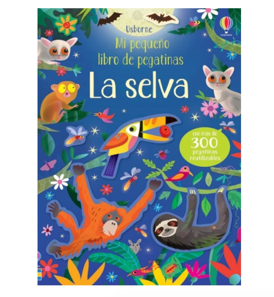 Mi pequeño libro de pegatinas - La selva - Imagen 2