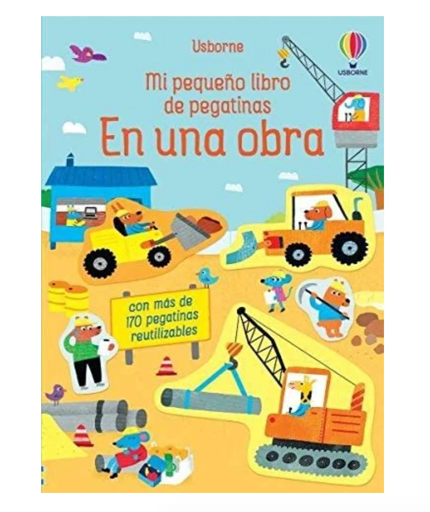 Mi pequeño libro de pegatinas - En una obra - Imagen 2