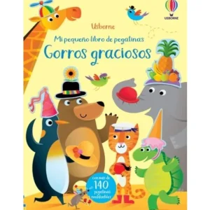 Mi pequeño libro de pegatinas - Gorros graciosos