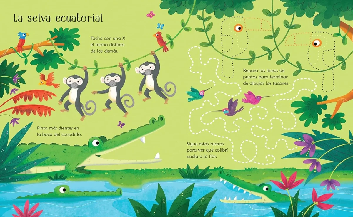 Libro pizarra - El mundo de los animales - Imagen 4