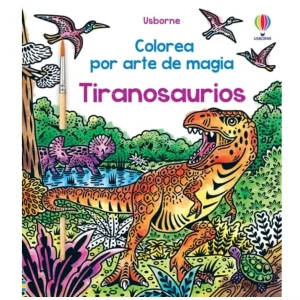 Tiranosaurios (Colorea por arte de magia)