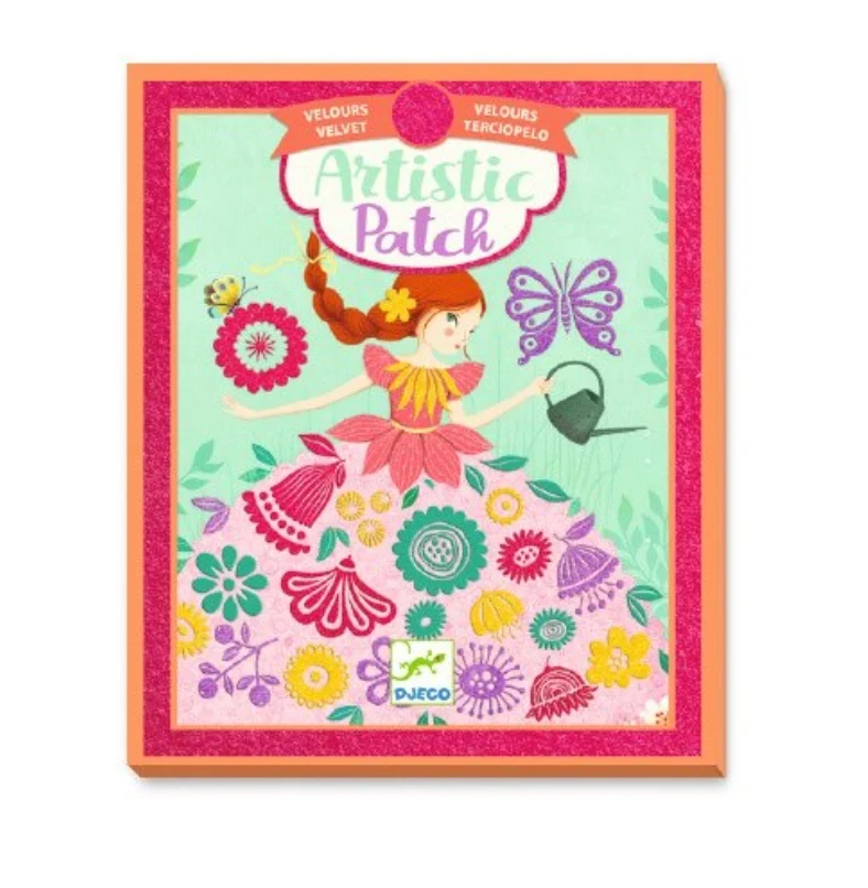 Lámina artistic patch señoritas - Djeco - Imagen 2