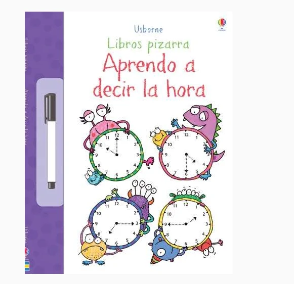 Libro pizarra - Aprendo a decir la hora - Imagen 2