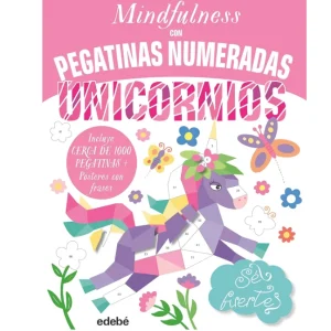 Pegatinas numeradas unicornios