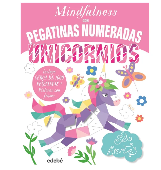 Pegatinas numeradas unicornios - Imagen 2