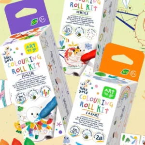 Mini rollo para colorear (varios modelos) - Hakuyoka