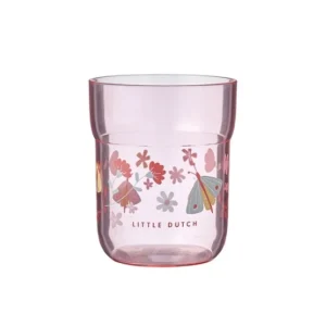 Vaso LT Flores y mariposas 250 ml
