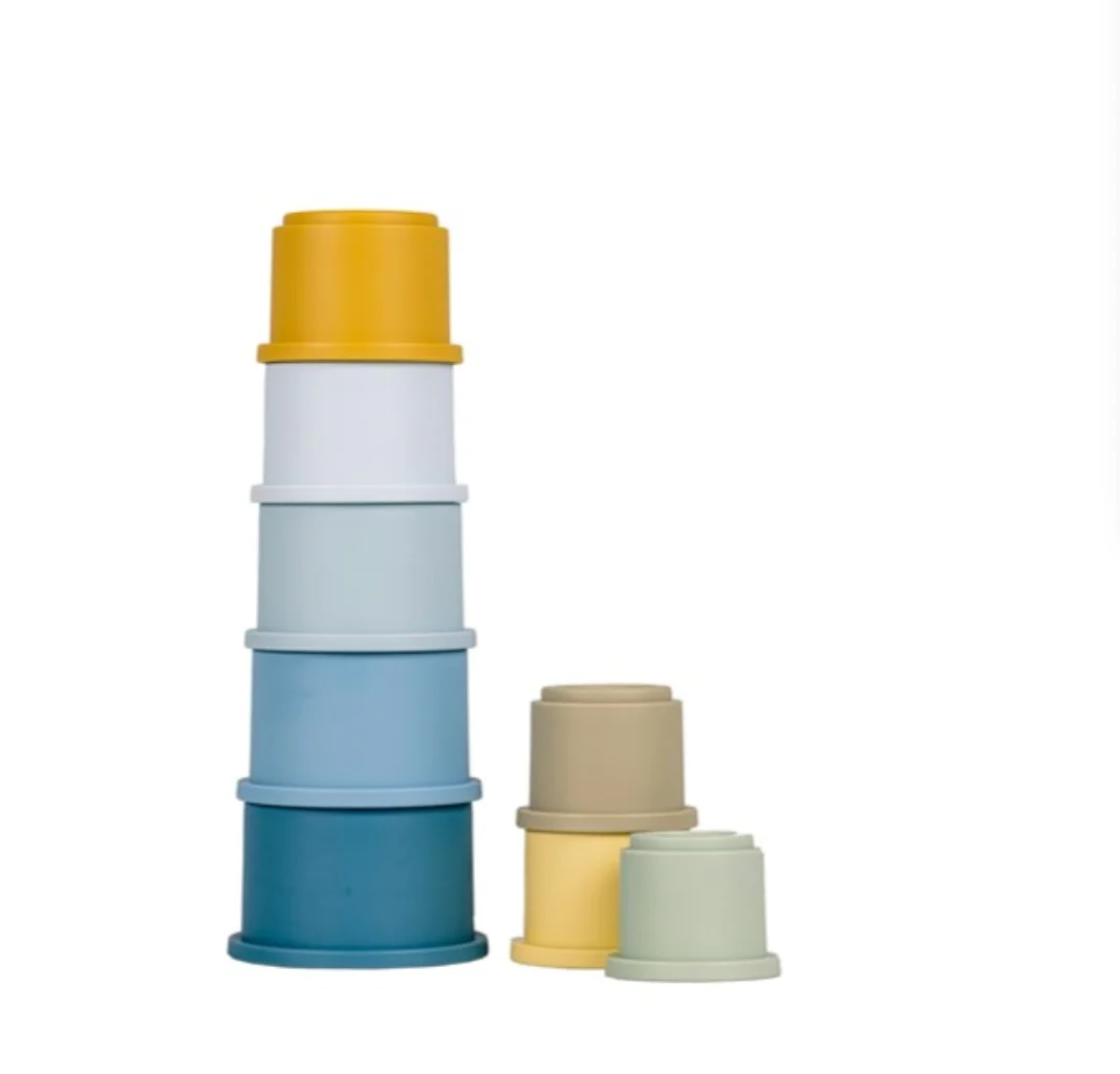Cubo apilables azules - Imagen 2