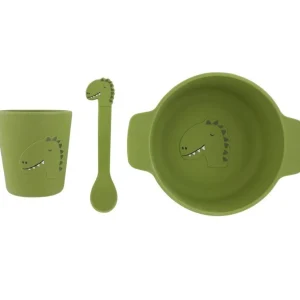 Set vajilla silicona Mr. Dino