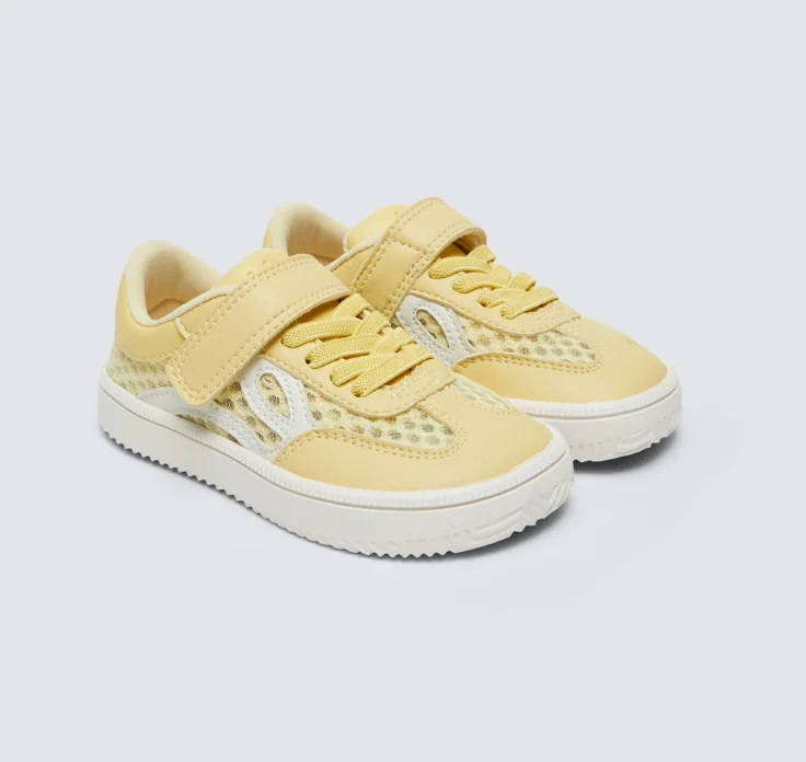 Deportivas barefoot Lejan One Mesh Amarillo - Imagen 2