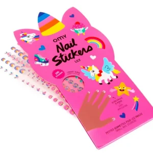 Pegatinas para uñas Unicornios - Omy