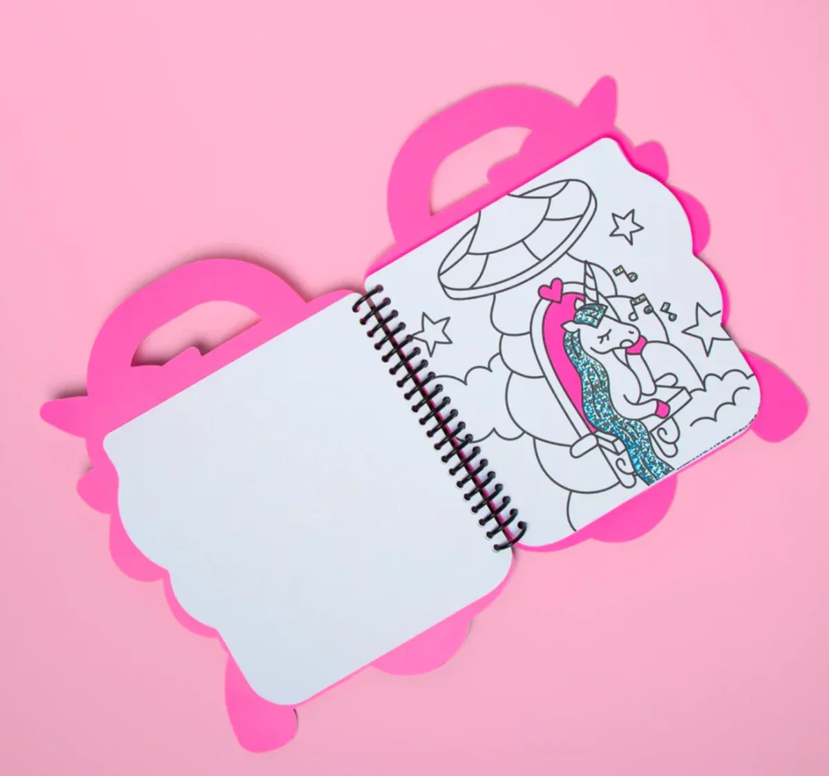 Libro con pegatinas y pinturas Unicornio - Omy - Imagen 3