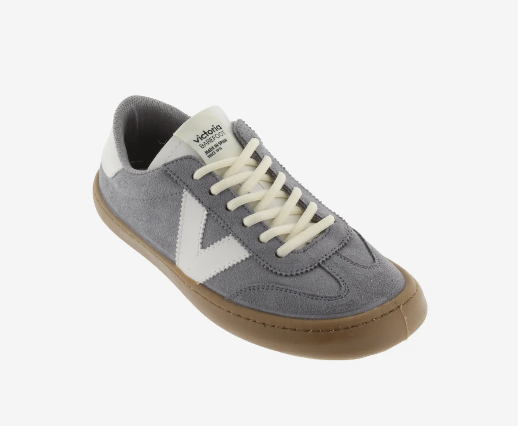 Victoria Deportiva Olmo Barefoot Gris Serraje - Imagen 3