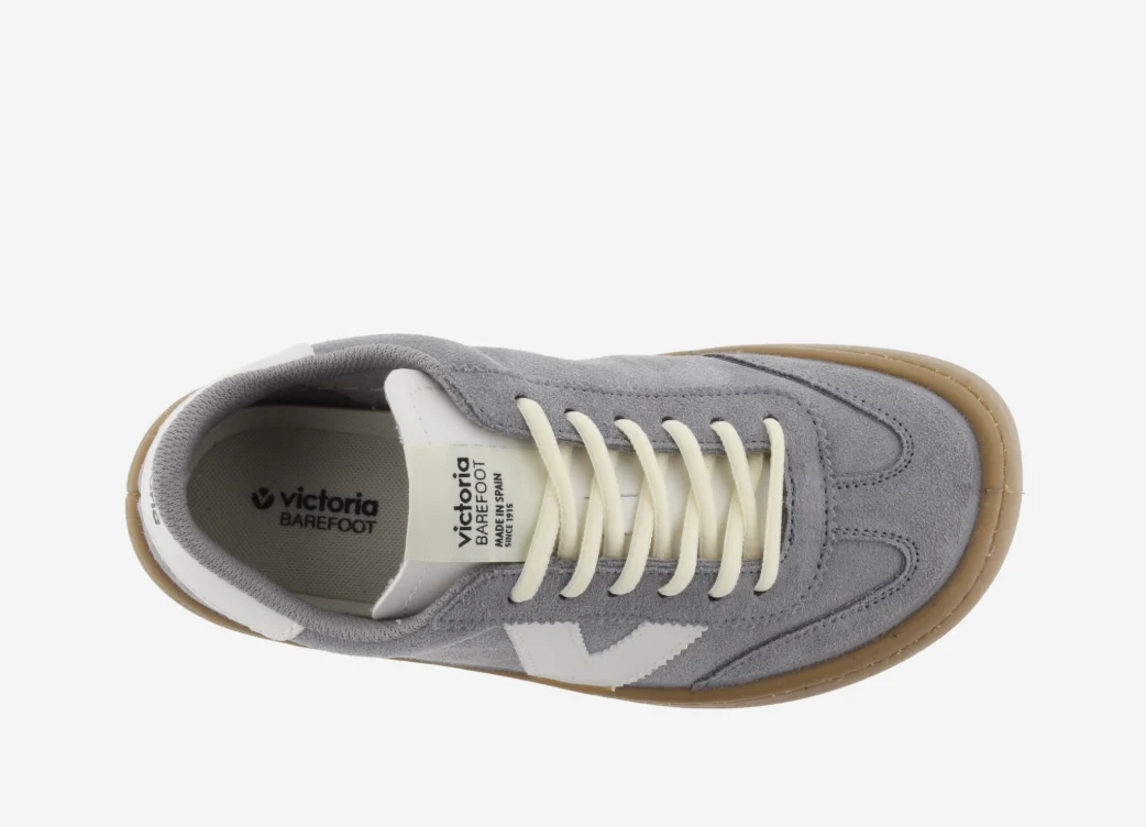 Victoria Deportiva Olmo Barefoot Gris Serraje - Imagen 4