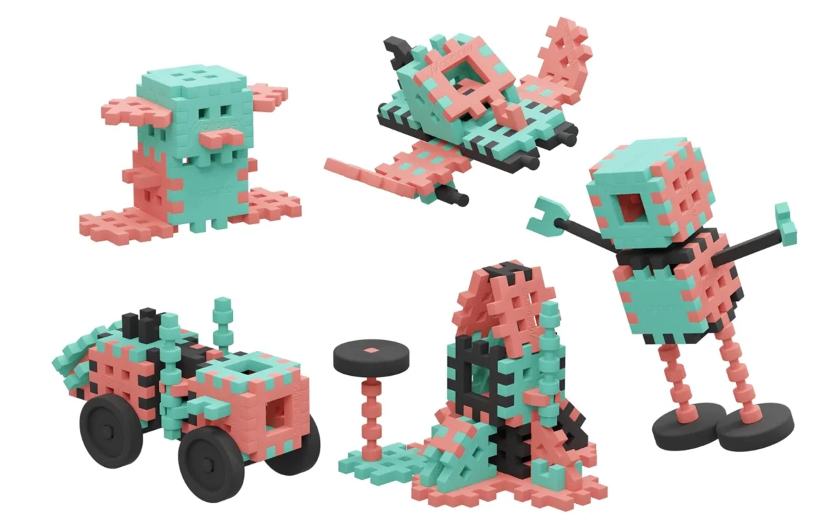 Marioinex - Mini waffle constructor 71 piezas - Imagen 3