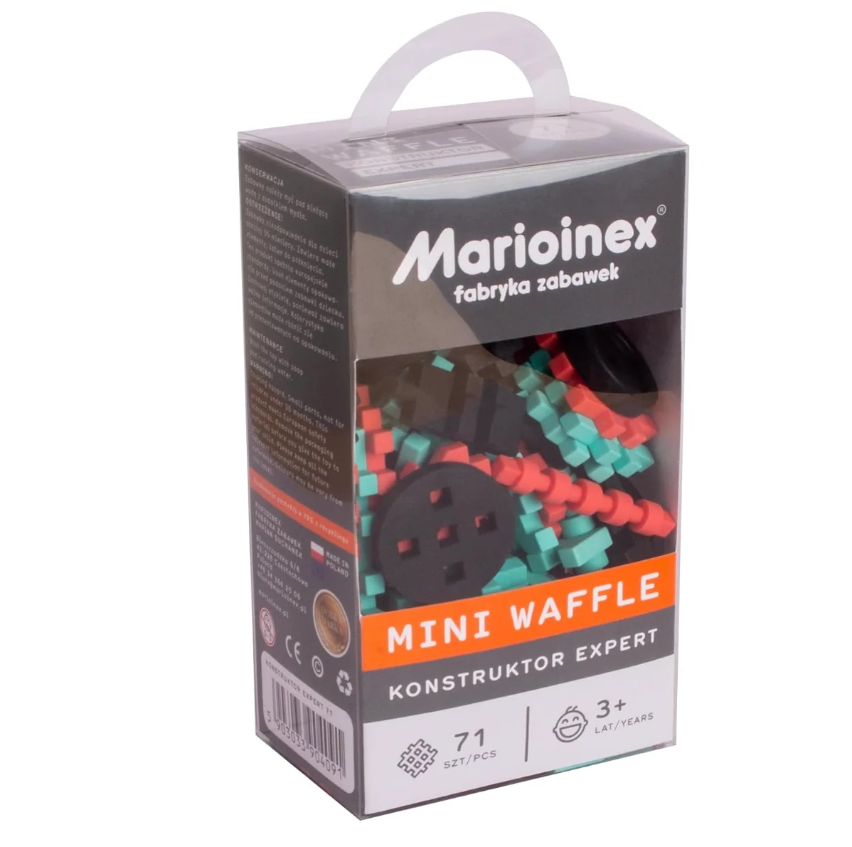 Marioinex - Mini waffle constructor 71 piezas - Imagen 2