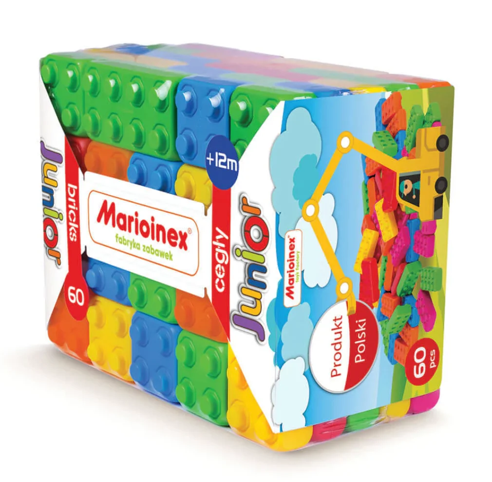 Marioinex - Bloques de construcción Junior Bricks 60 - Imagen 5