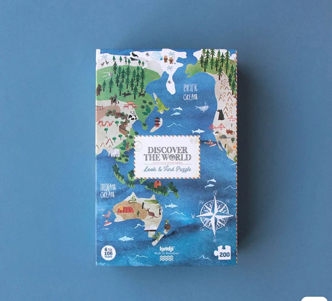 Puzzle Descubre el Mundo - Londji
