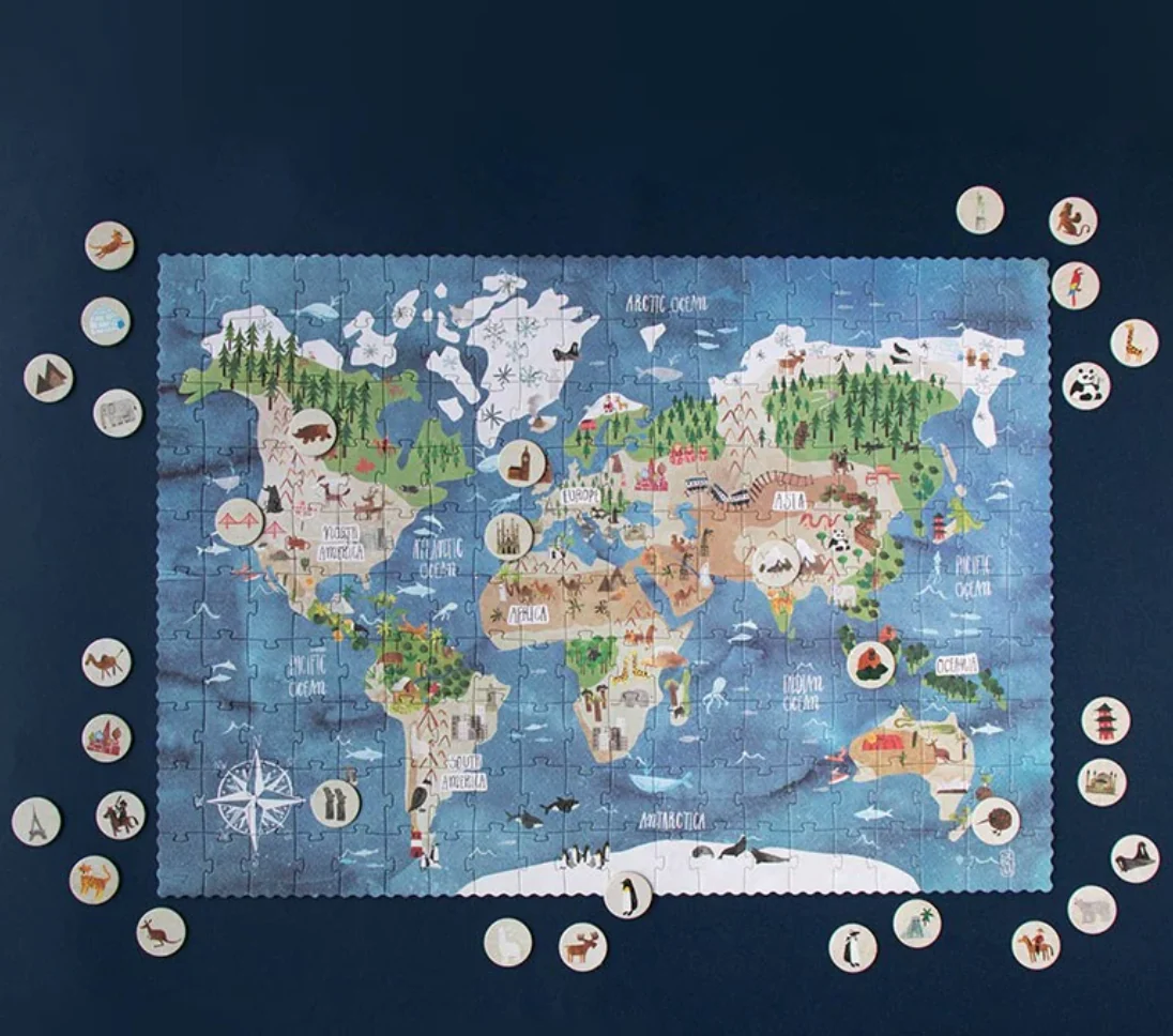 Puzzle Descubre el Mundo - Londji - Imagen 3