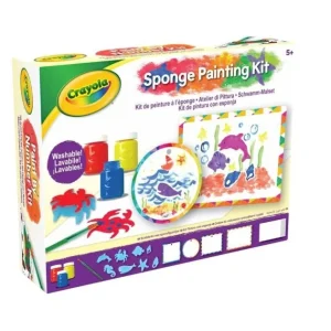 Kit pintar con esponja - Crayola (Liquidación)