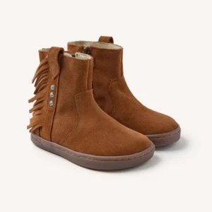 Botas piel flecos Estral Cuero- Gioseppo