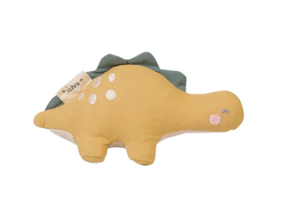 Peluche con sonajero "Wild Dinos" - Saro - Imagen 3