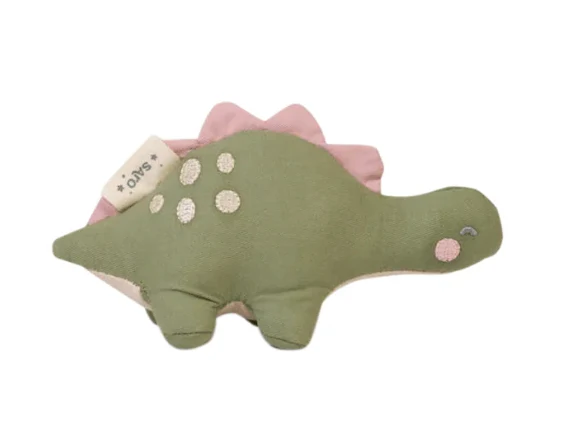 Peluche con sonajero "Wild Dinos" - Saro - Imagen 5